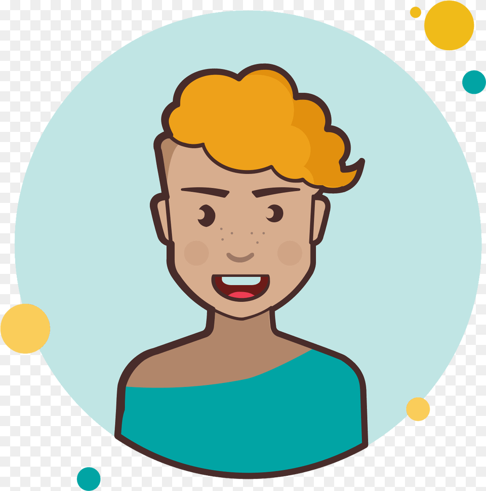 Short Curly Blond Hair Lady Icon, Face, Head, Person, Photography Free Png