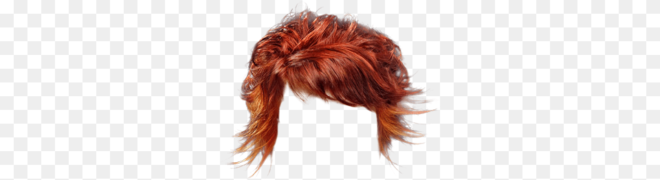 Short Curly Ginger Red Hairstyle With Side Swept Bangs Curly Red Hair Transparent, Adult, Female, Person, Woman Png