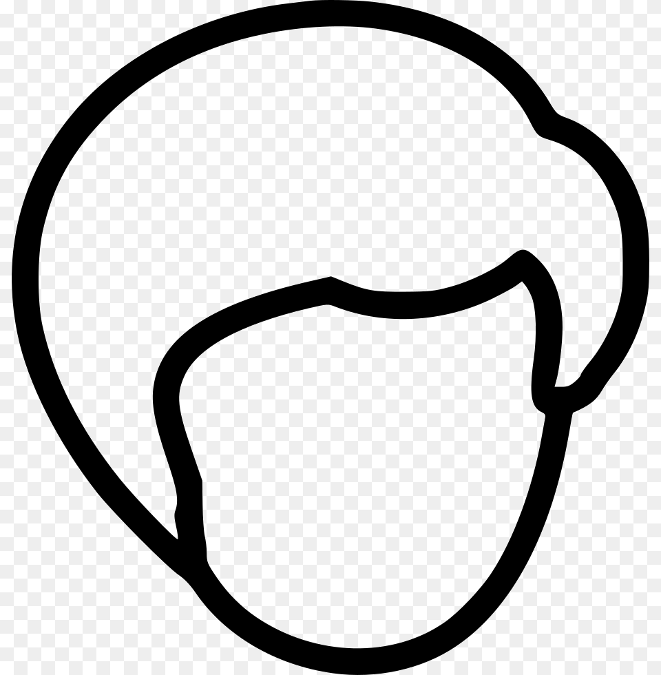 Short Hair, Stencil, Body Part, Mouth, Person Free Png Download