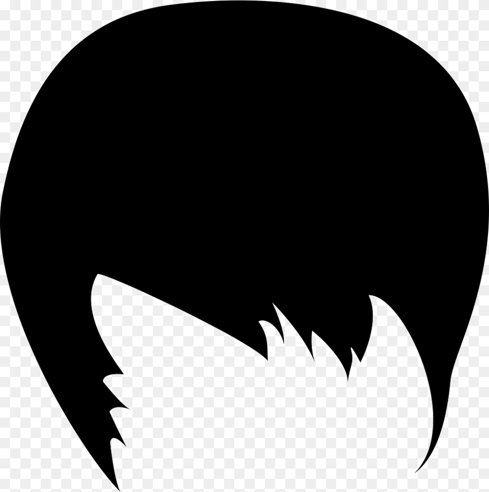 Short Hair Clipart Male Svg Hair, Stencil, Logo, Animal, Fish Png