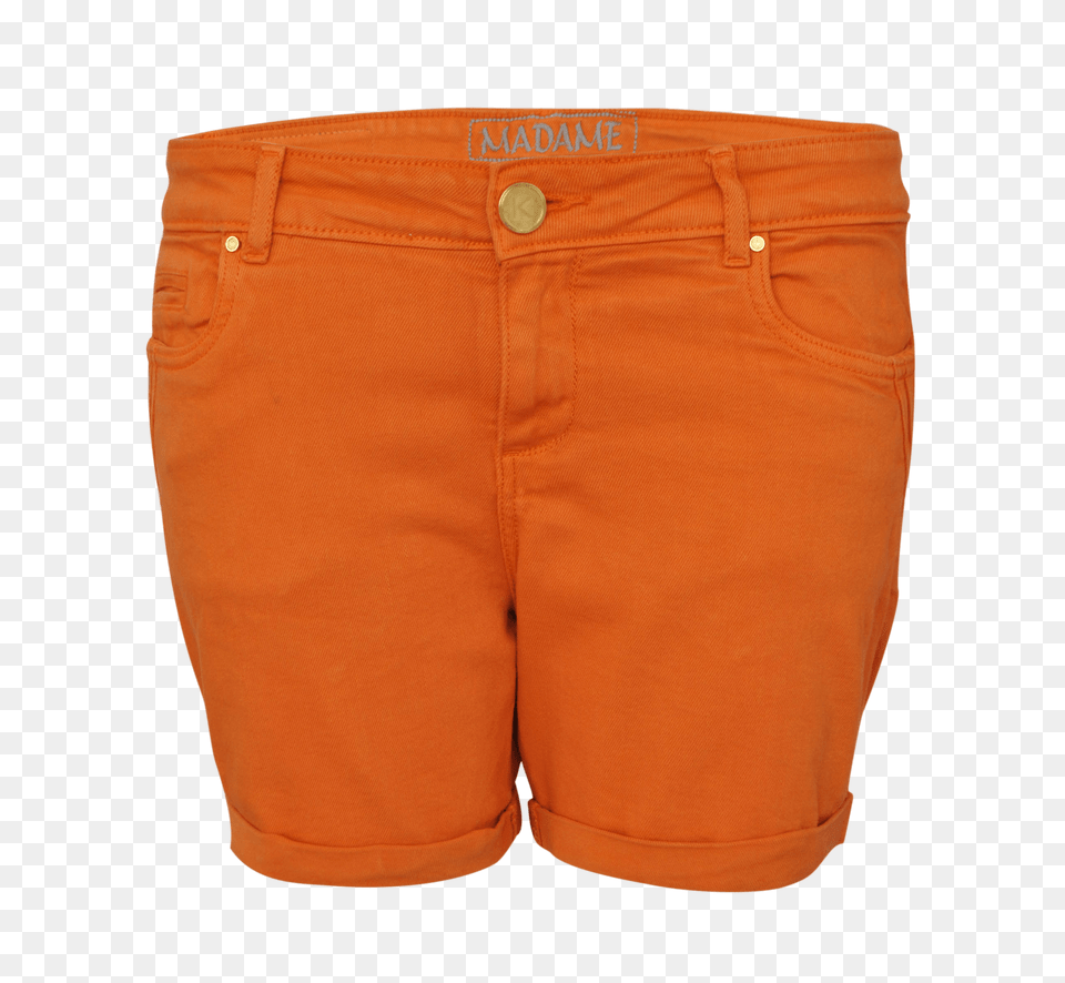 Short Pant Orange Transparent, Clothing, Shorts Png Image