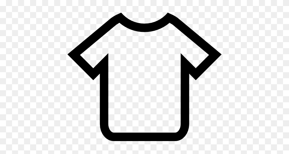 Short Sleeve T Shirt Icon Icons, Clothing, T-shirt Free Png