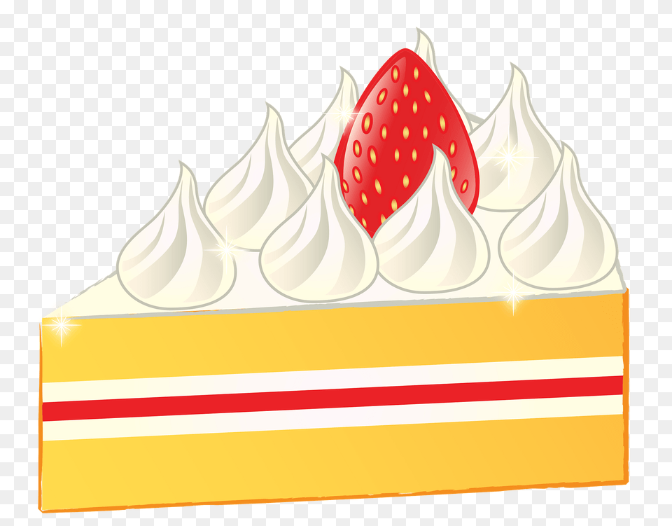 Shortcake Clipart, Cream, Dessert, Food, Whipped Cream Png Image