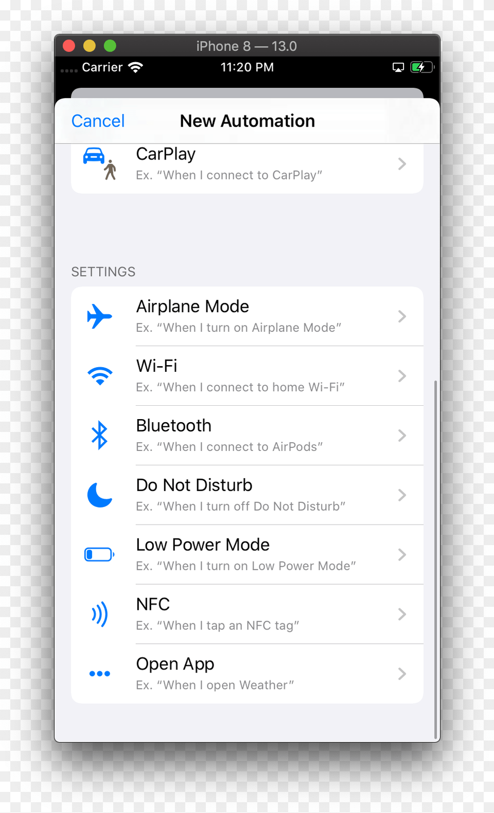 Shortcuts Automation Ios, File, Electronics, Mobile Phone, Page Png Image