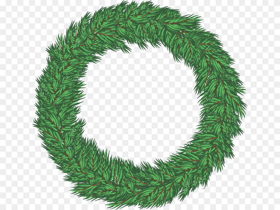 Shortleaf Black Spruceoregon Pinecolorado Sprucewhite Christmas Wreath Vector Transparent, Plant, Green Png