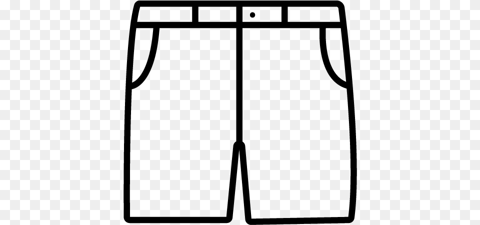 Shorts Black And White, Gray Free Png Download