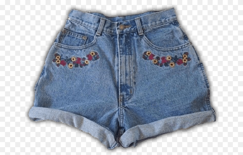 Shorts Denim Cute Aesthetic Vsco Basic Trendy Blue Aesthetic Pants, Clothing, Jeans Free Png Download