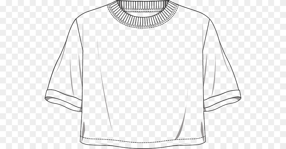 Shorts Drawing Crop Top Drawing Of A Crop Top, Blouse, Clothing, Shirt, Architecture Png Image