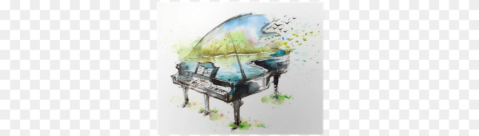 Shoshana Michel Dancing On The Wind, Grand Piano, Keyboard, Musical Instrument, Piano Png Image