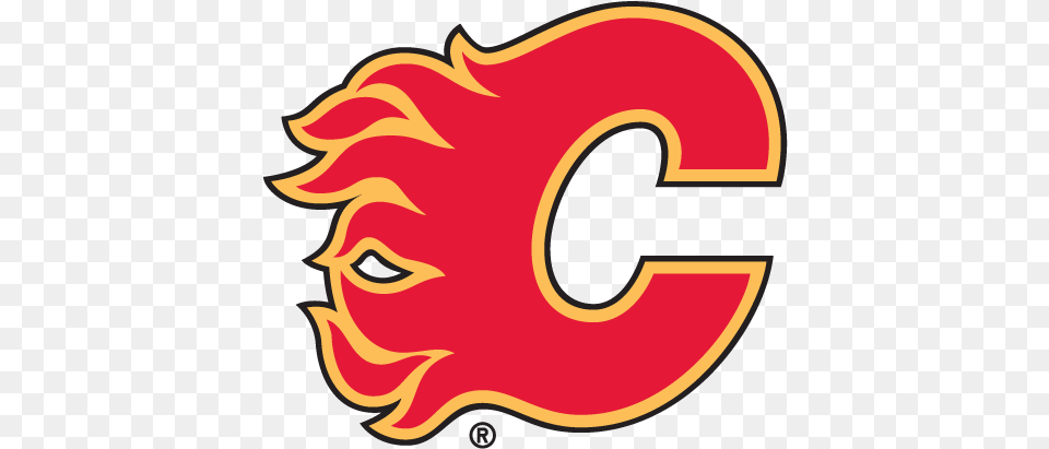 Shot Chart Calgary Flames Logo, Symbol, Text, Number, Food Png Image