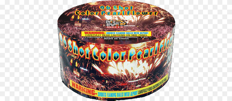 Shot Color Pearl 96 Shot Color Pearl Fireworks, Disk, Dvd Free Png