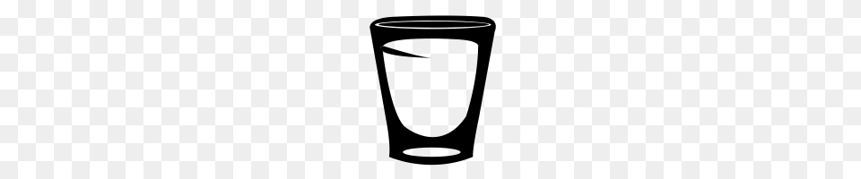 Shot Glass, Gray Free Transparent Png