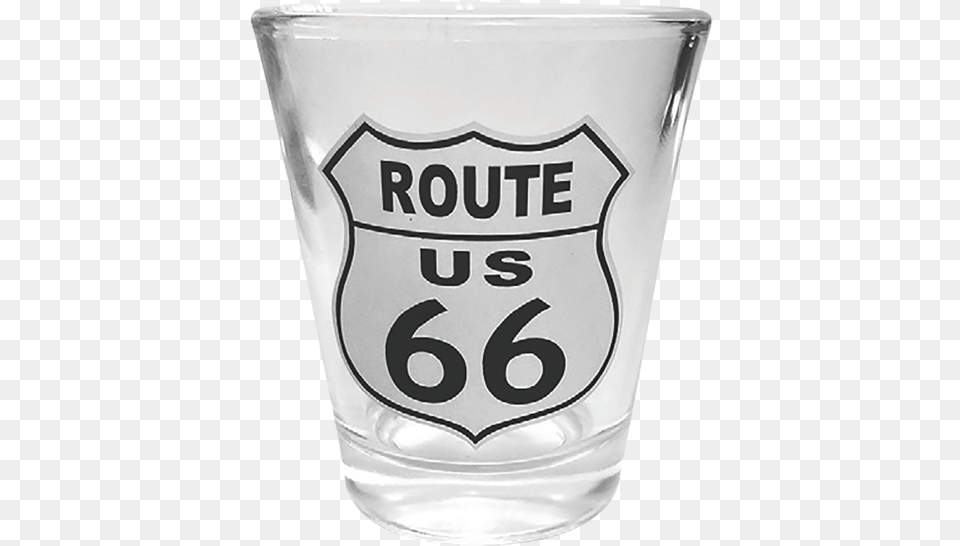 Shot Glass Route 66 Sign, Symbol, Cup Free Png Download