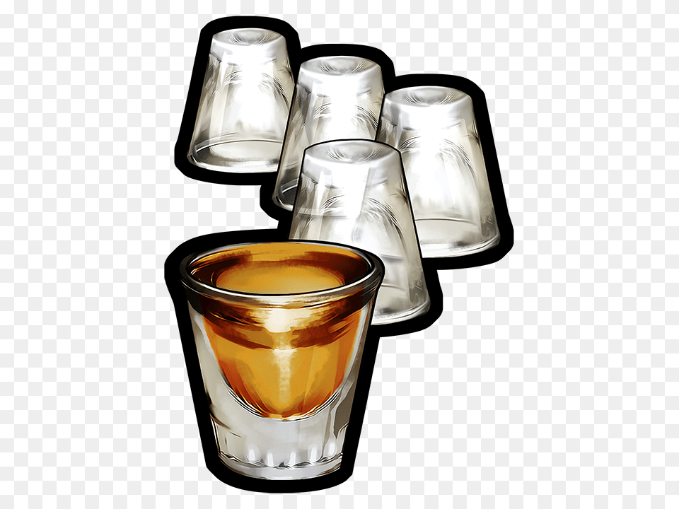 Shot Glasses Production Ready Artwork For T Shirt Printing, Glass, Cup, Beverage, Alcohol Free Png Download