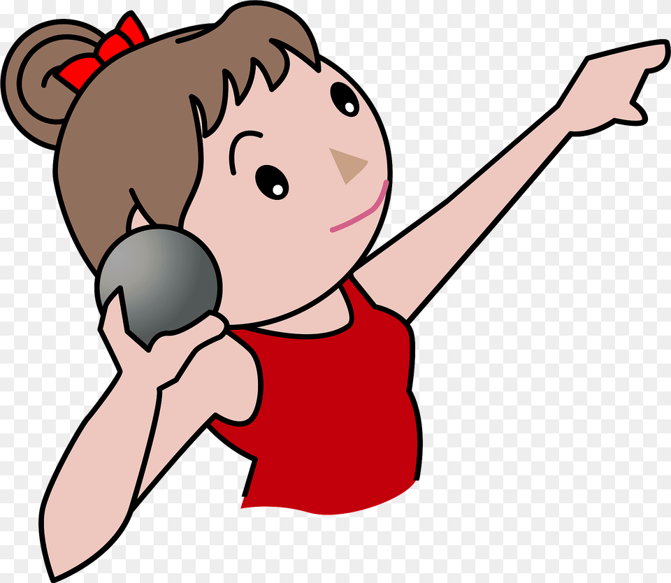 Shot Put Clipart, Face, Head, Person, Baby Free Png