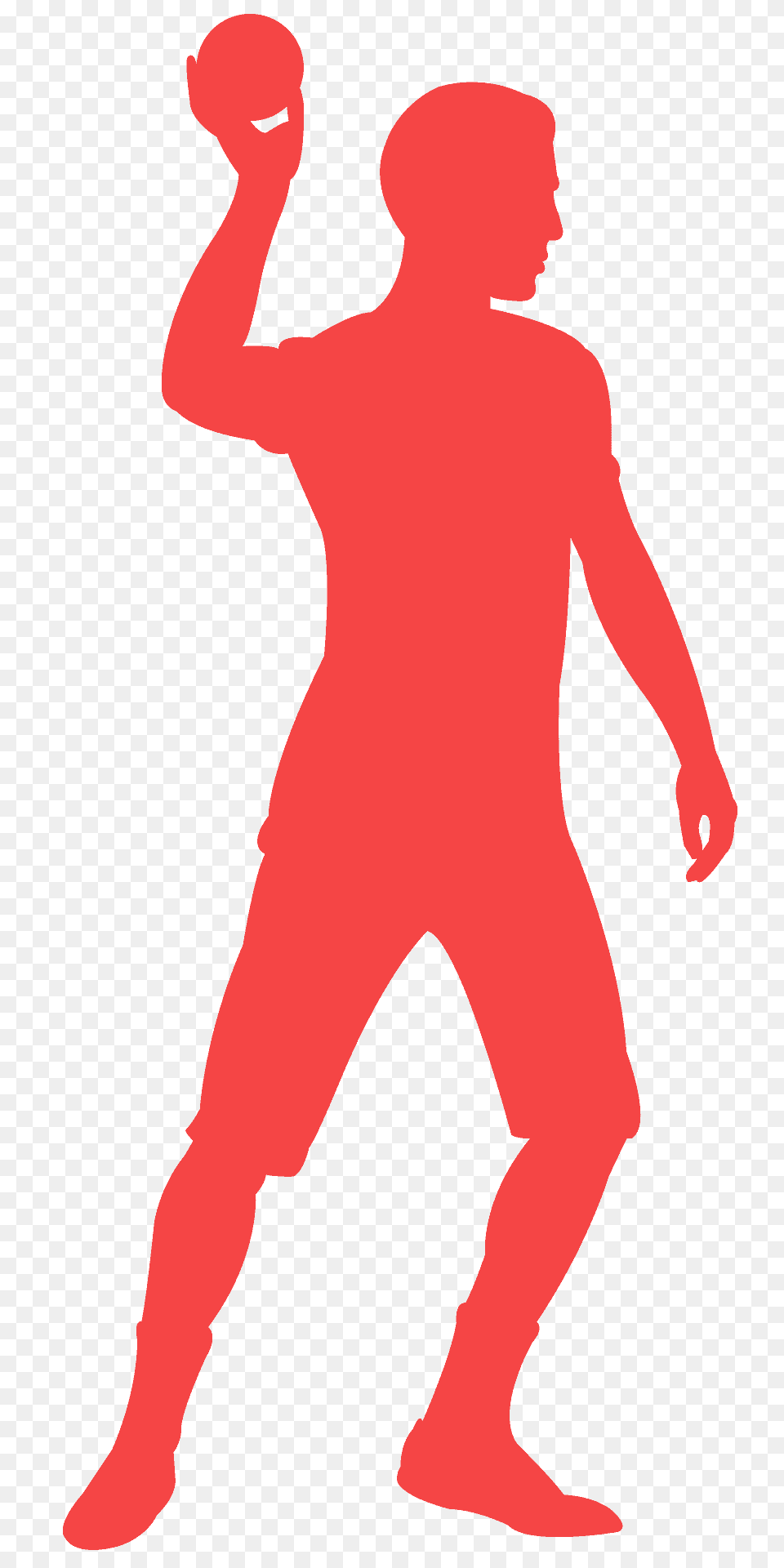 Shot Put Silhouette, Person, Face, Head Png