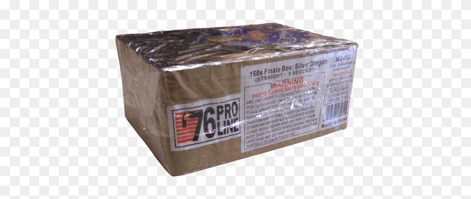 Shot Silver Dragon Finale Box Silver, Aluminium, Plastic Wrap, Cardboard, Carton Free Png Download