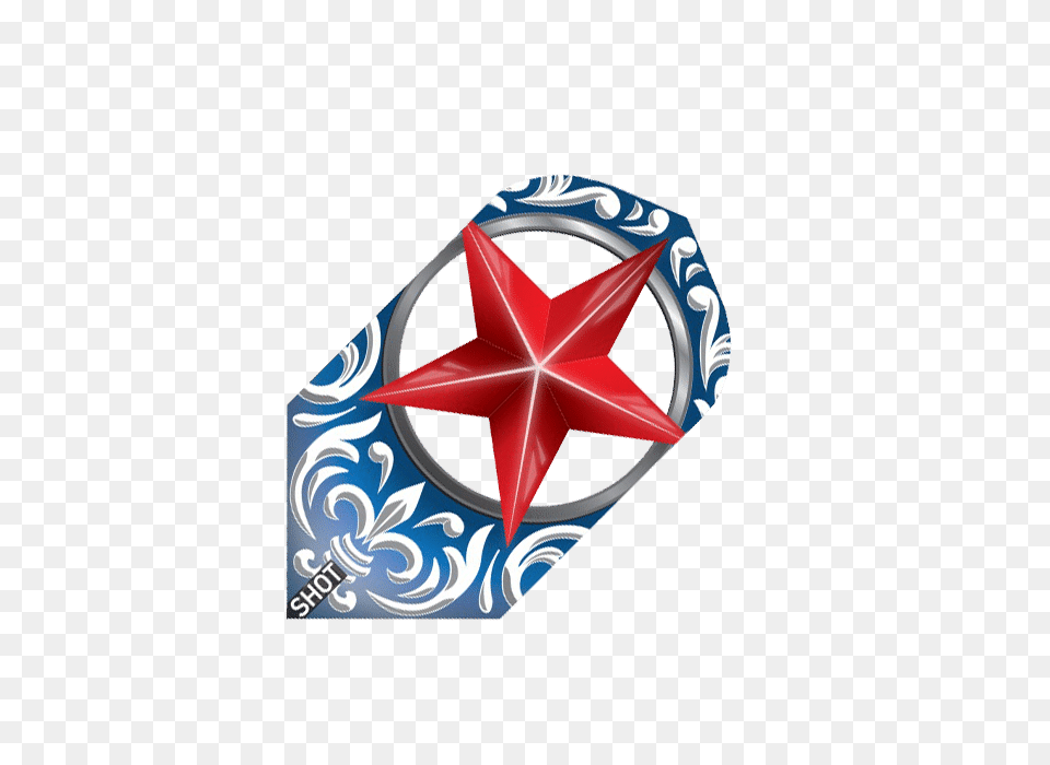 Shot Wild Frontier Trailblazer Blue Red Star Slim Flights Emblem Png