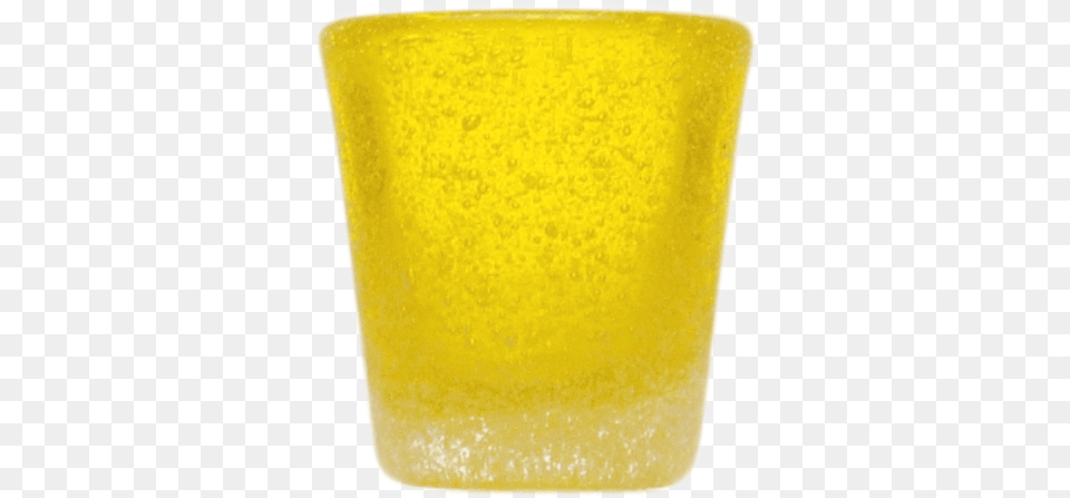 Shot Yellow Transparent Pint Glass, Jar Free Png Download