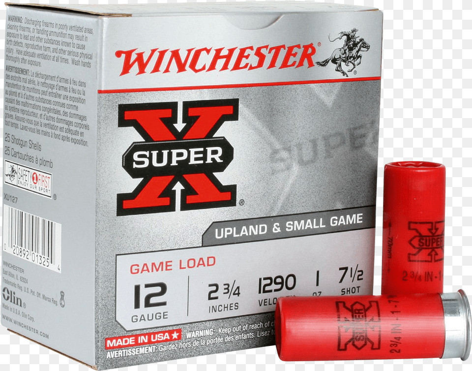 Shotgun Shells Winchester Super X Game Load 12 Gauge, Weapon, Dynamite, Book, Publication Free Transparent Png