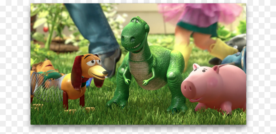 Shots 60 Toy Story Scene, Grass, Plant, Animal, Dinosaur Free Transparent Png