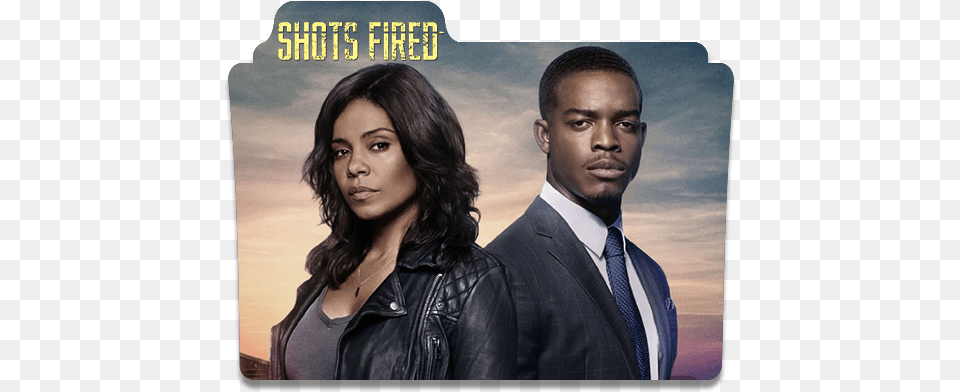 Shots Fired Season 1 Episode 9 Asheu0027s Black Quilted Leather Shots Fired Folder Icon, Woman, Person, Jacket, Female Png