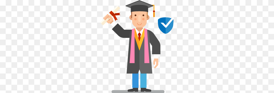 Should You Save Money For The Education Of Your Children Easy, Graduation, People, Person, Boy Free Png Download