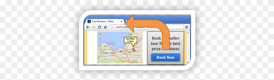 Should Your Book Now Button Open In A New Window Map, Electronics, Gps Png