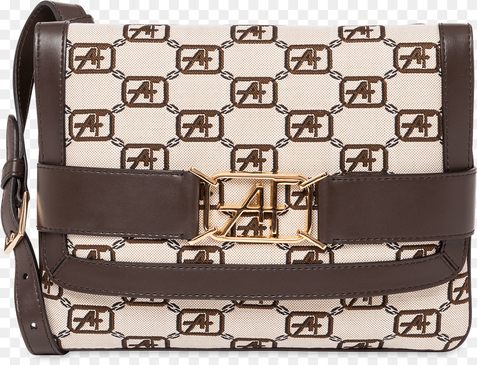 Shoulder Bag With Af Logo Jacquard Handbag, Accessories, Buckle, Purse Free Png Download