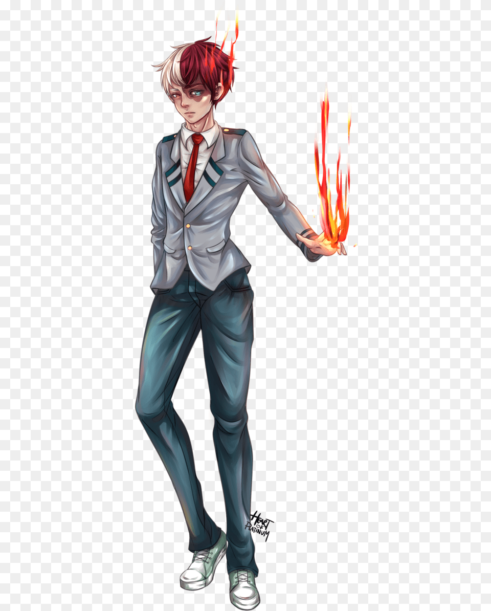 Shouto Todoroki 6 Todoroki, Publication, Book, Comics, Person Png Image