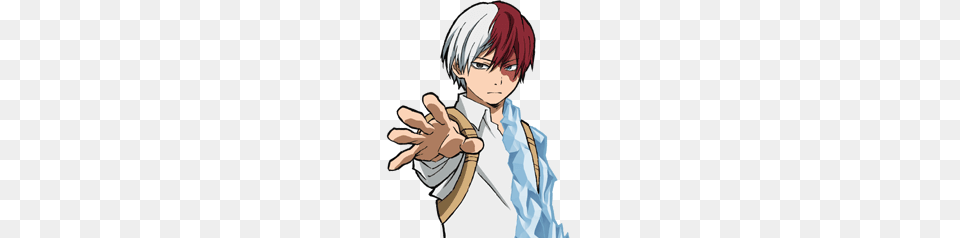 Shouto Todoroki Character Design Just A Whole Lot Of Weird, Book, Comics, Publication, Adult Free Transparent Png