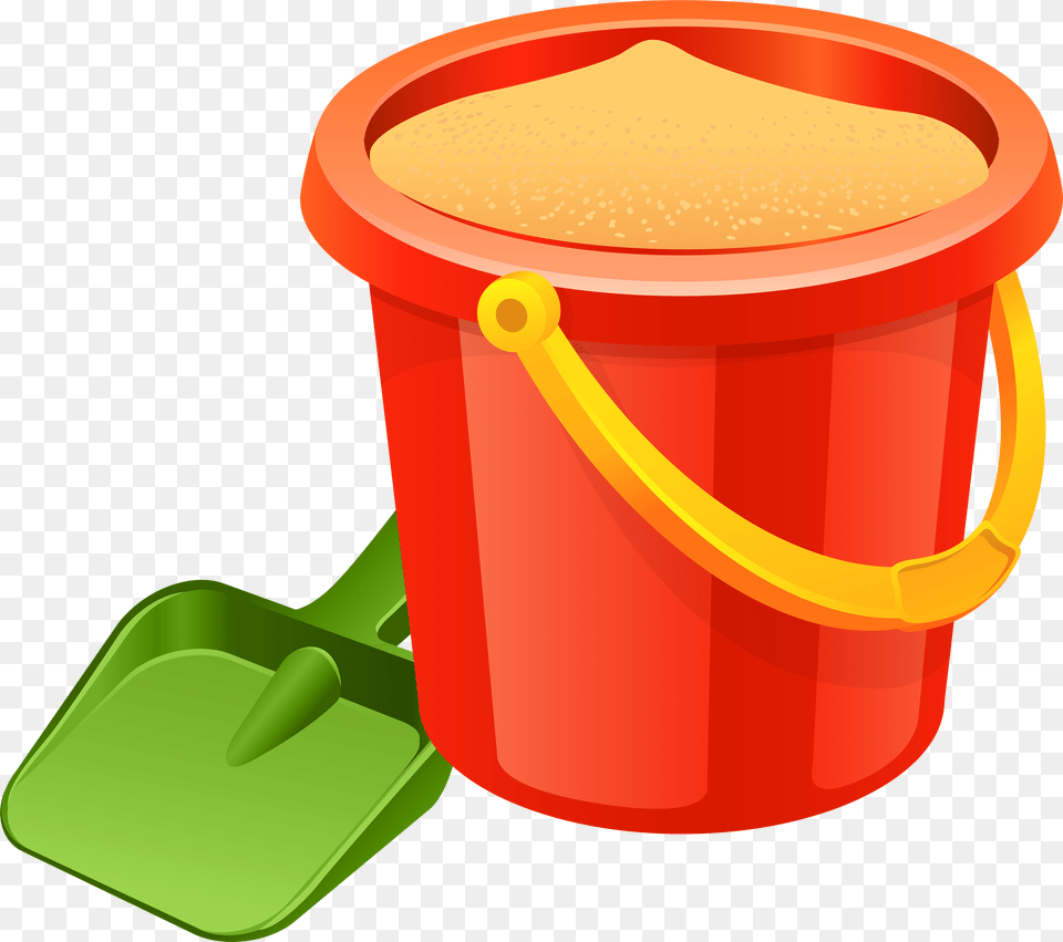 Shovel, Bucket, Food, Ketchup Free Transparent Png