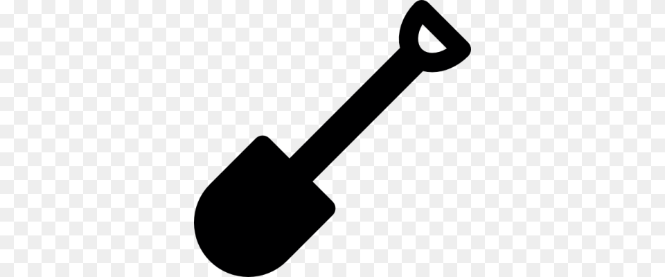 Shovel Digging Icon Images Shovel Icon, Gray, Lighting Free Png Download