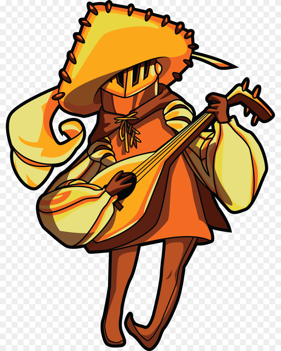 Shovel Knight Bard Knight, Baby, Person, Musical Instrument Free Png Download