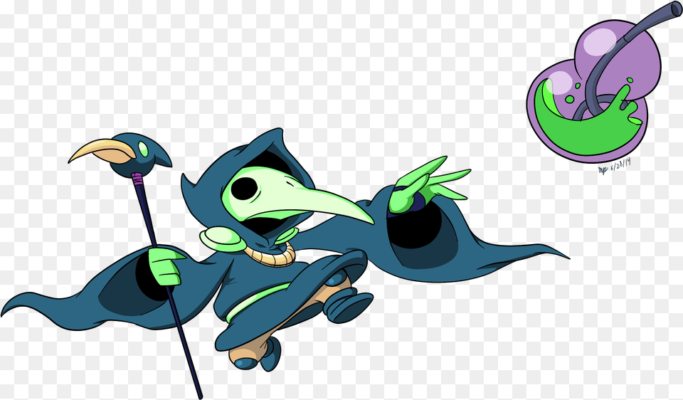 Shovel Knight Plague Knight Drawing, Cartoon Png