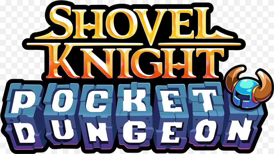 Shovel Knight Pocket Dungeon Yacht Club Games Shovel Knight Pocket Dungeon Logo, People, Person, Text Free Png