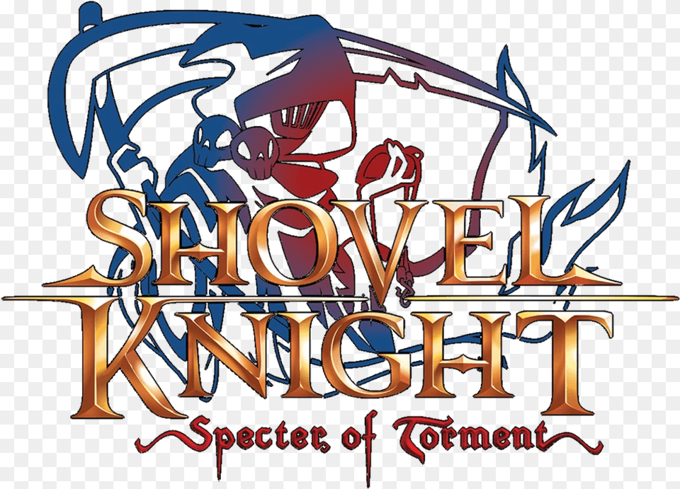 Shovel Knight Specter Of Torment Details Launchbox Games Shovel Knight Specter Of Torment Logo, Book, Publication Free Transparent Png