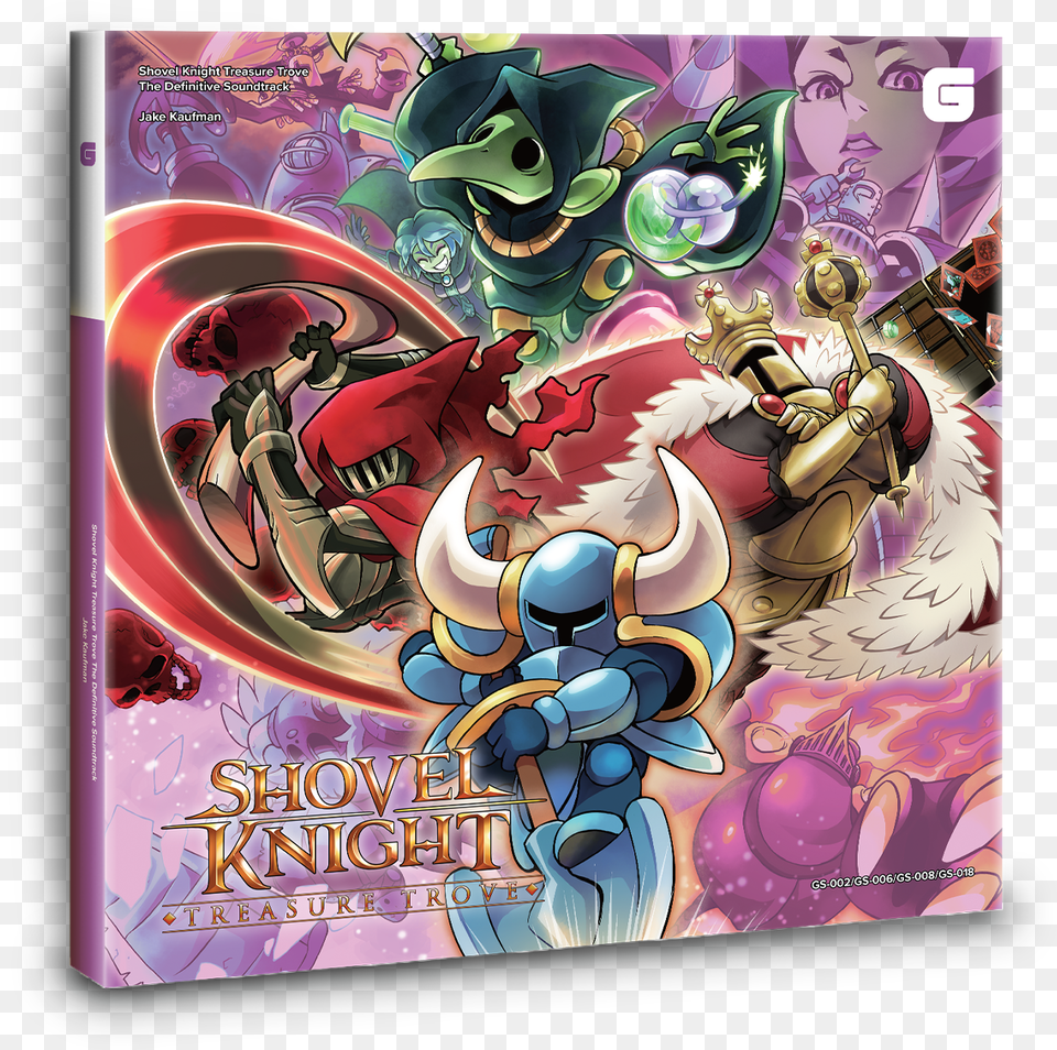 Shovel Knight Treasure Trove Outer Box Dragon, Book, Publication, Comics, Adult Free Png Download