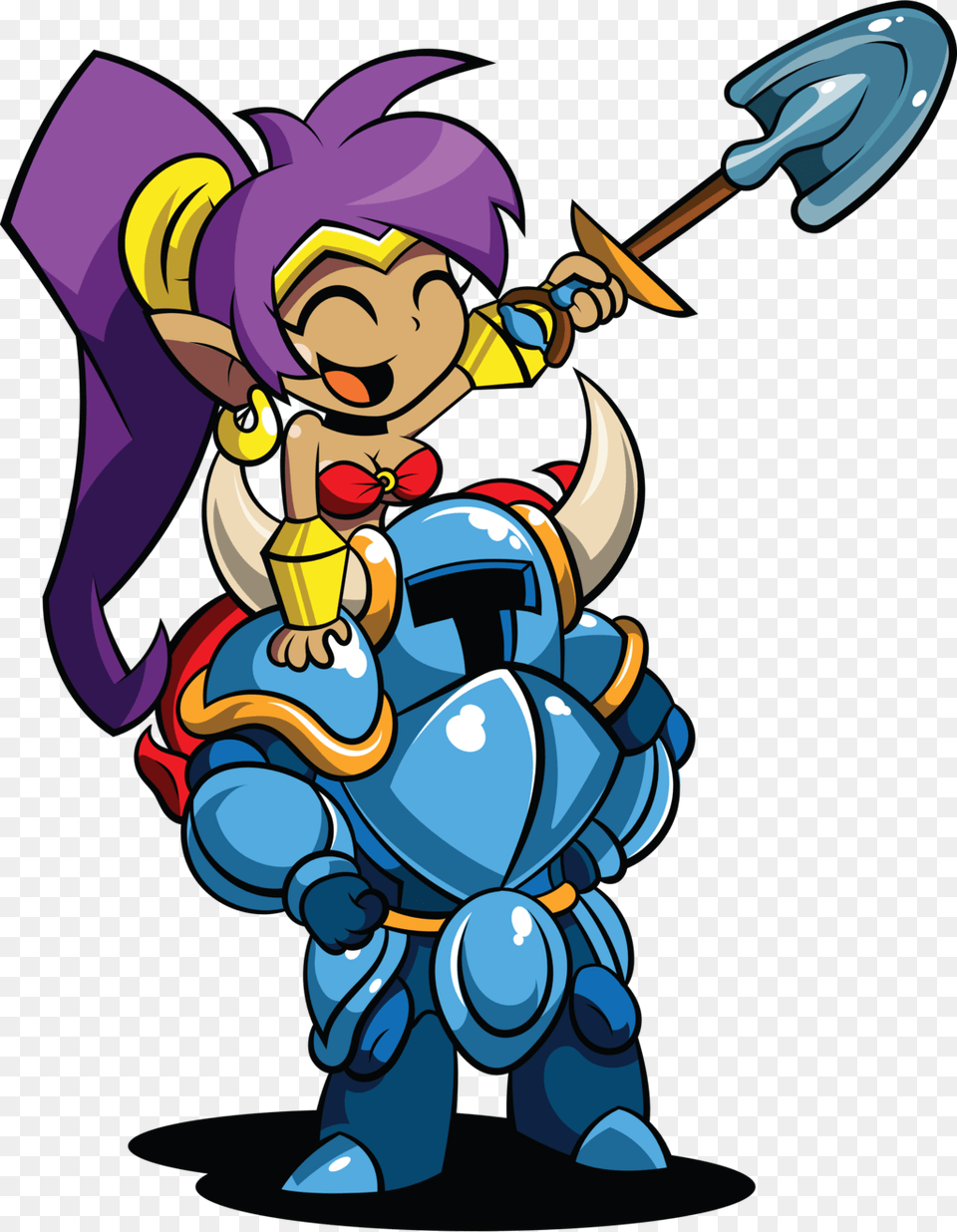 Shovel Knight Vs Shantae, Book, Comics, Publication, Baby Free Png Download