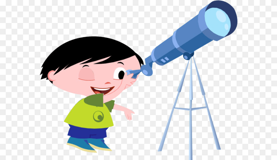 Show Da Luna Telescopio, Telescope, Face, Head, Person Png Image
