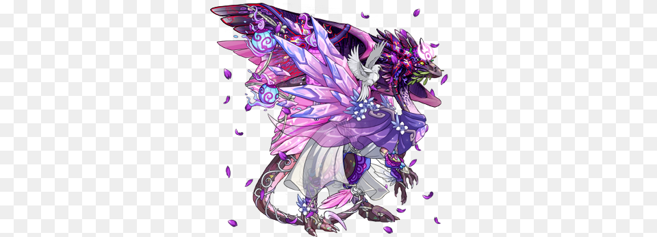 Show Me A Ringmaster Find Dragon Flight Rising Dragons With Pink And Blue, Purple, Adult, Wedding, Publication Png