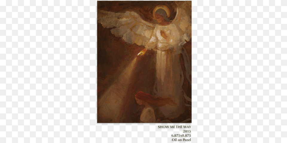 Show Me The Way By J Kirk Richards Angel, Art, Painting, Person Free Png Download