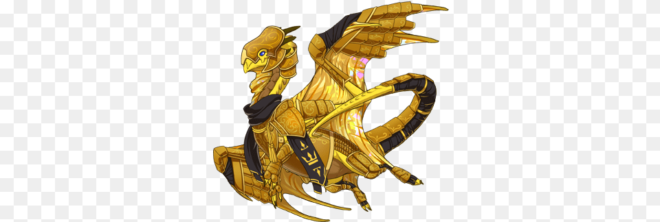 Show Me Your First Gold Filigree Armor, Dragon, Animal, Fish, Sea Life Png