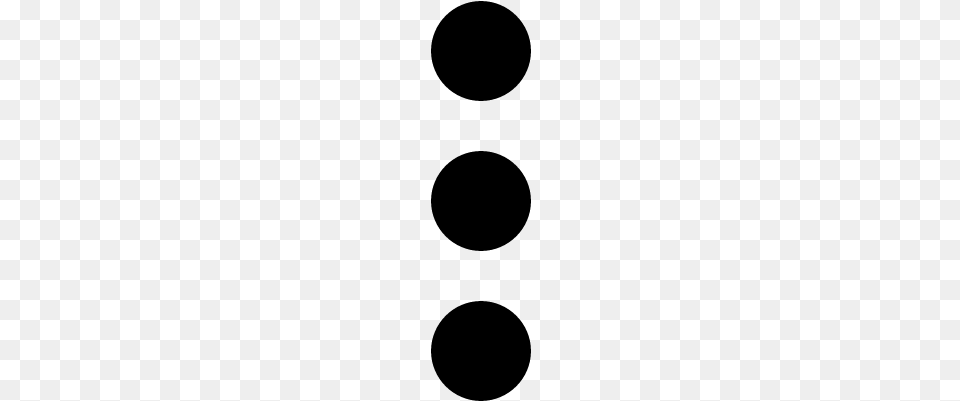 Show More Button With Three Dots Vector Three Vertical Dots Icon, Gray Free Png Download