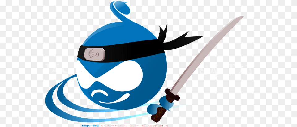Show Related Nodes In A Block Based On Taxonomy Terms Drupal Ninja, Sword, Weapon, Blade, Dagger Free Png Download