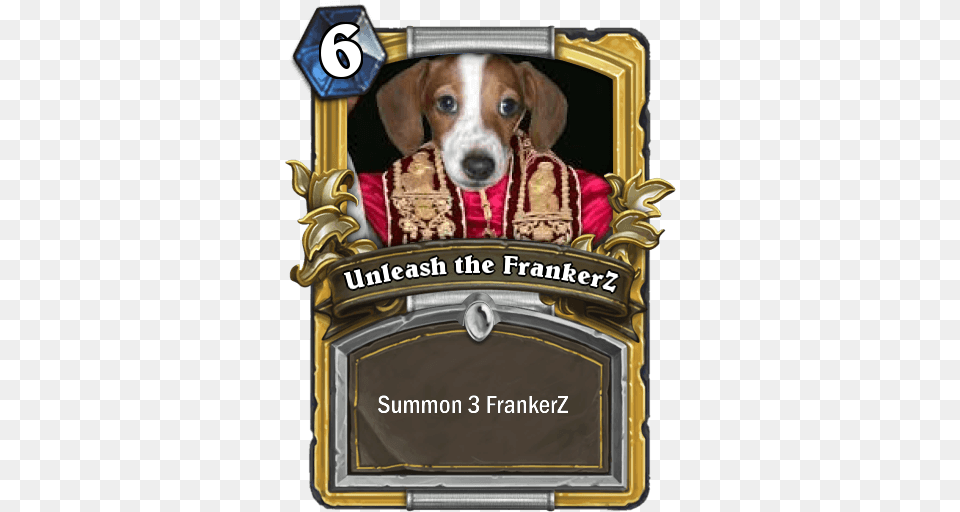 Show Spoiler Hearthstone Streamer Cards, Animal, Canine, Dog, Hound Free Transparent Png