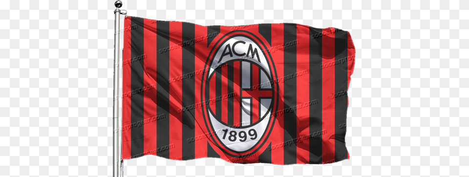 Show Your Team Colors Proudly With This Beautiful Flag Ps4 Slim Milan Skin, Emblem, Symbol Free Transparent Png