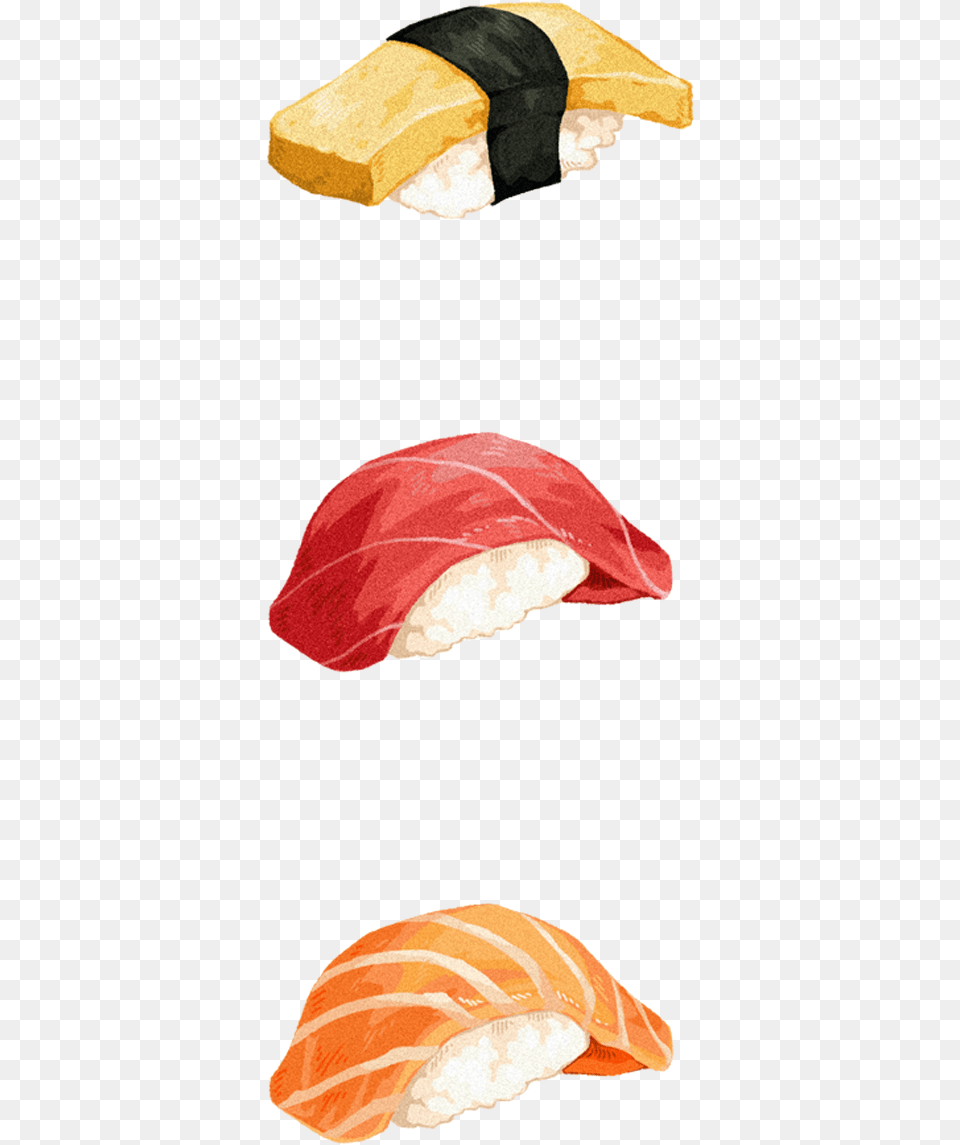Showcase And Discover Creative Work On The World39s Sushi Watercolor, Dish, Food, Meal, Grain Free Png Download