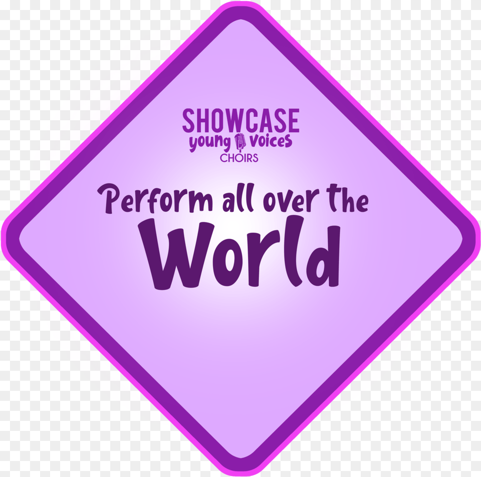Showcase Young Voices Choirs U2014 Music School Language, Purple, Sticker, Symbol, Disk Png Image
