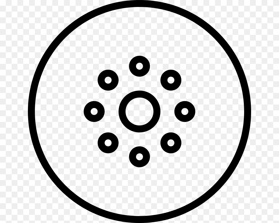 Shower Circular Holes For Water, Gray Free Png